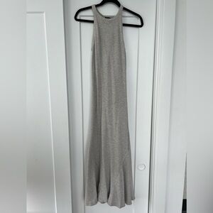 Polo Ralph Lauren Gray Cotton Waffle Dress